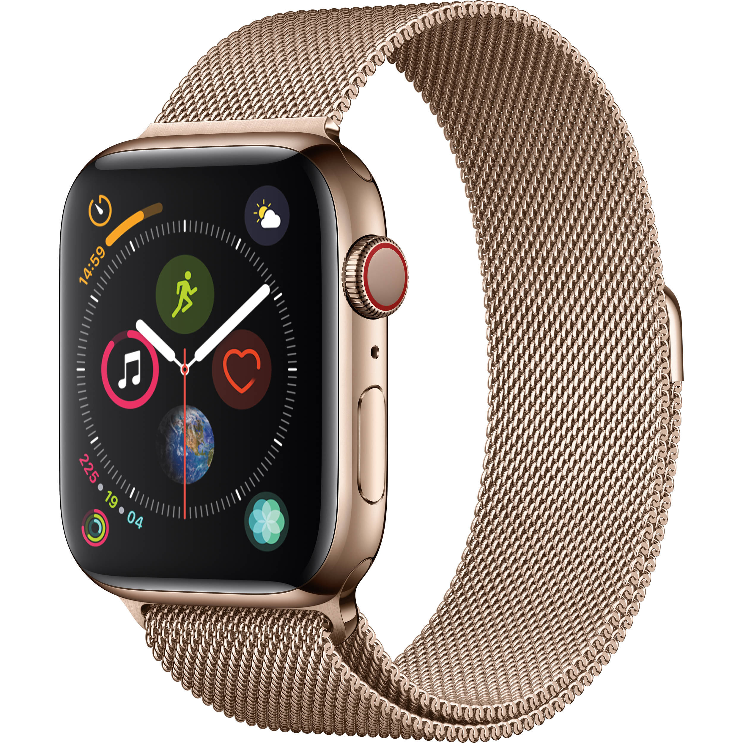 Đồng hồ Apple watch series 5 - Thép - Milan - LTE 44mm - New 100%